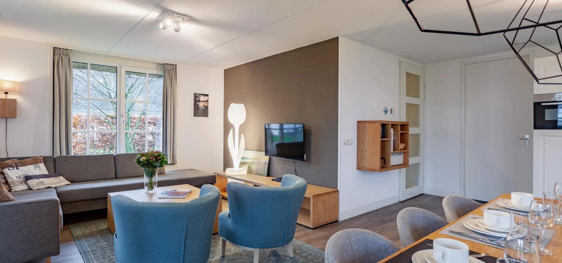 woonkamer eettafel