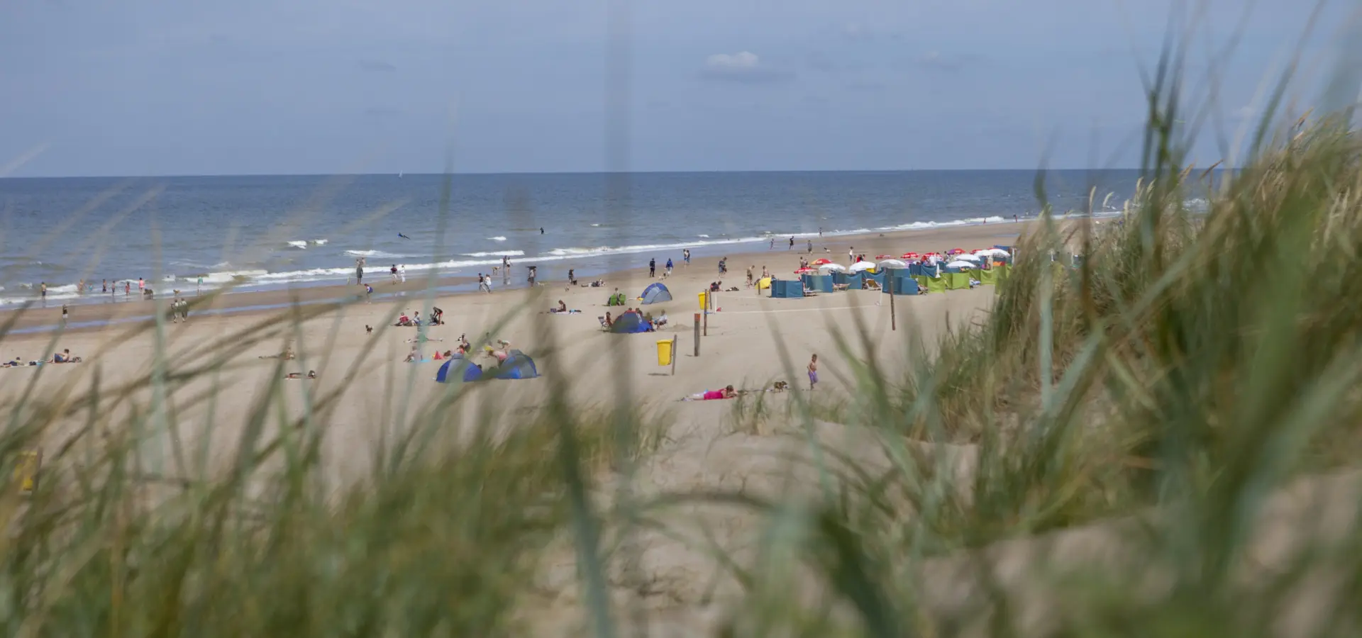 Genieten van het strand