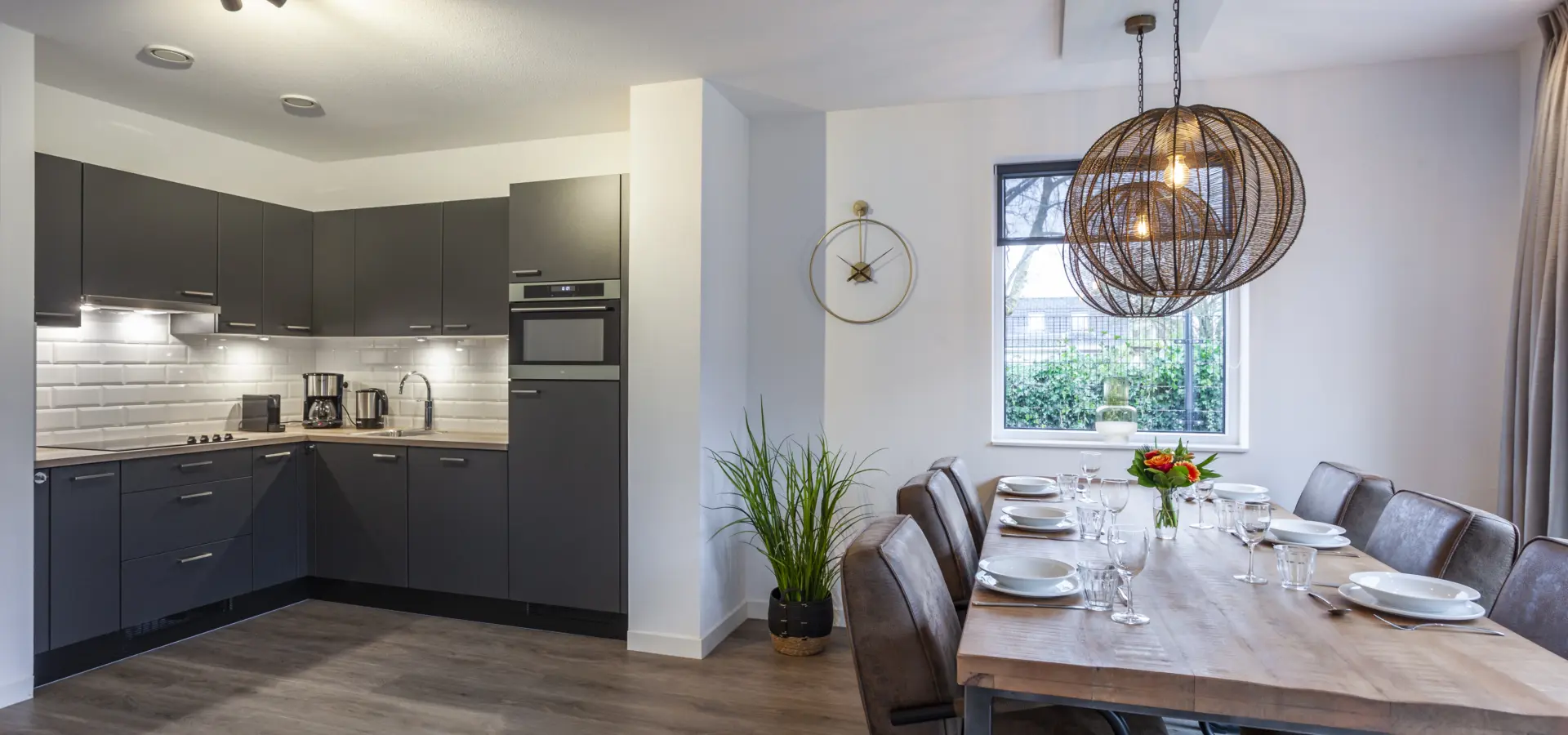 keuken en eettafel