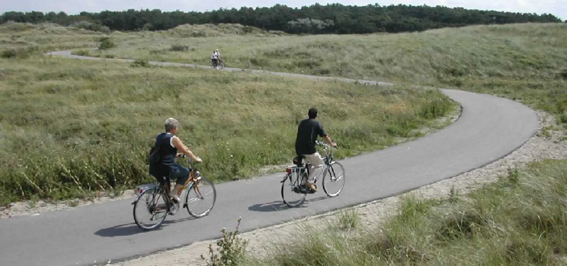 Fietsen duinen